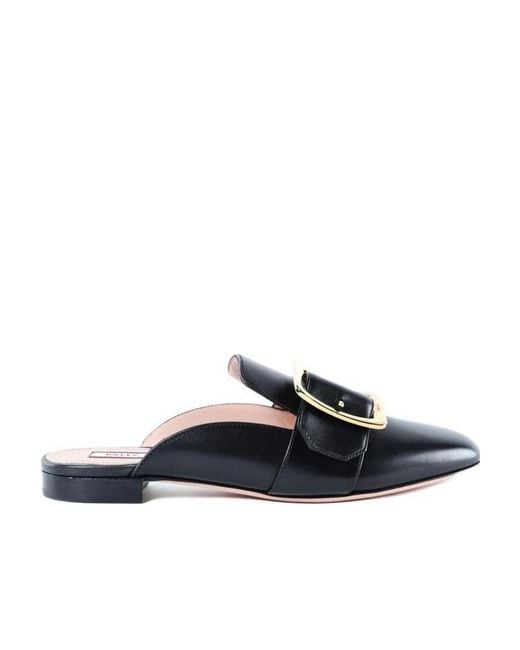 Bally Blue Janesse Heel Muller Shoes