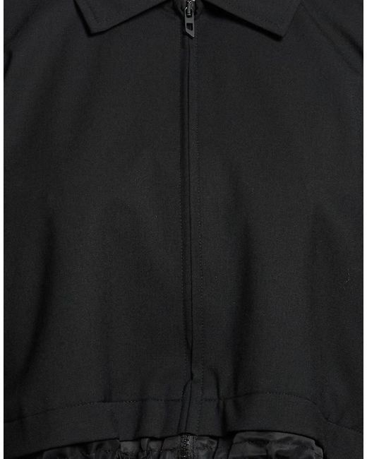 DIESEL Black Solid Color Casual Jacket
