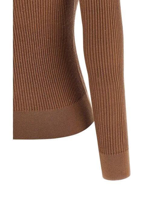Max Mara Brown 'marabu' Sweater