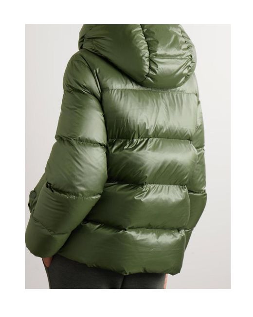 Varley Green Long-Sleeved Down Jacket