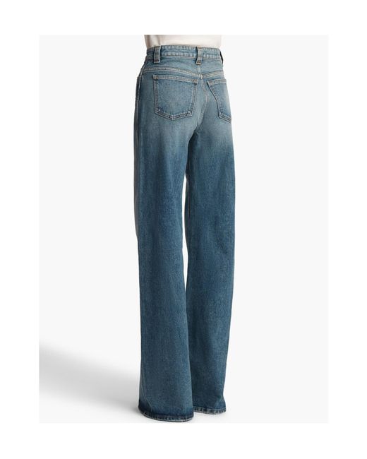 Khaite Blue Dane Stretched Jeans