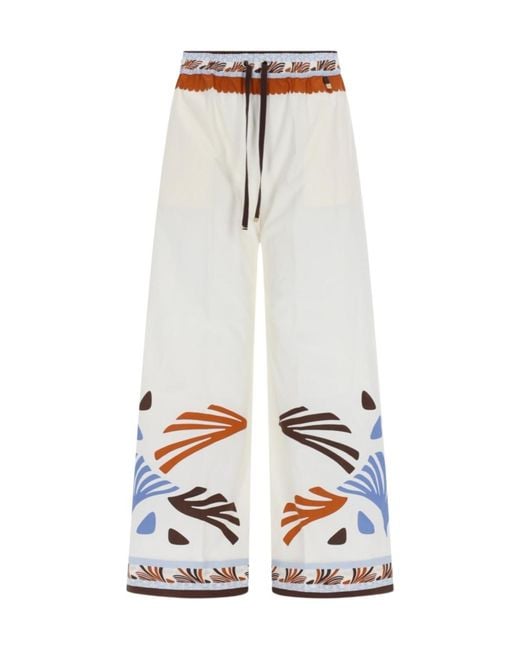 Herno Multicolor Pantalone "Summer Print"
