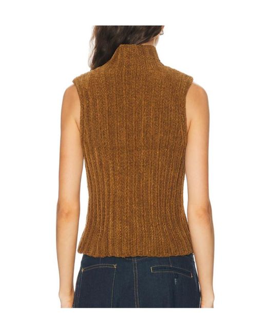 R13 Blue Sleeveless Knit Vest