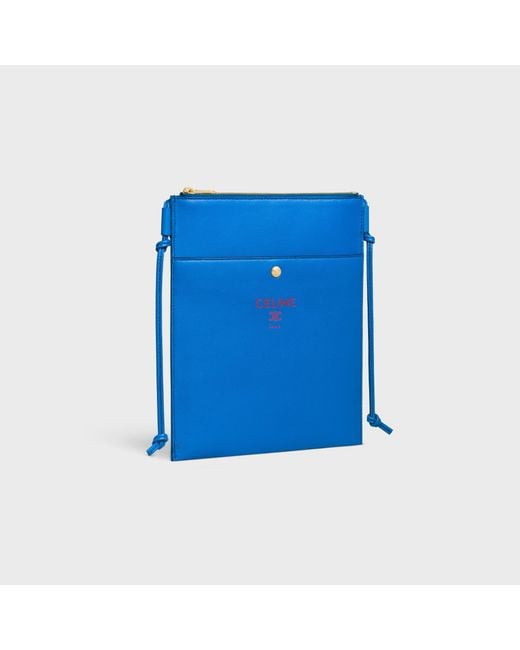 Céline Blue Sharp Pouch
