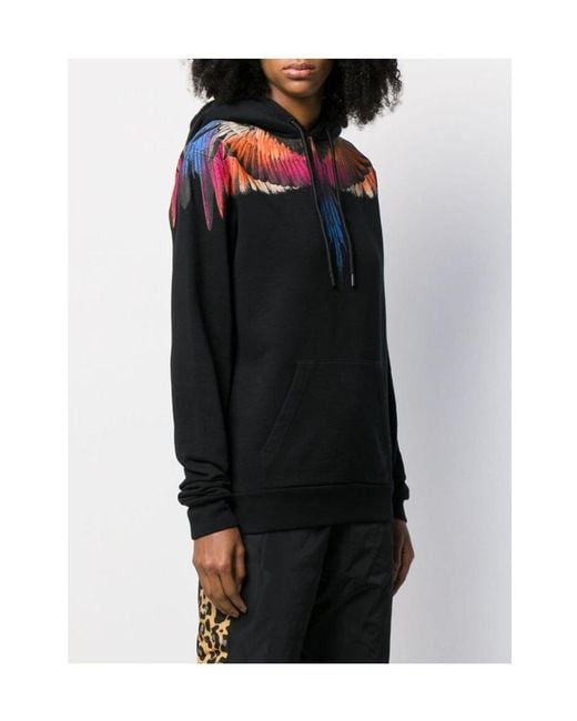 Marcelo Burlon Black Wing Printed Sweater