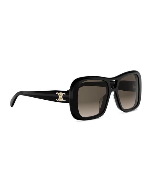 Céline Black Full Frame Sunglasses