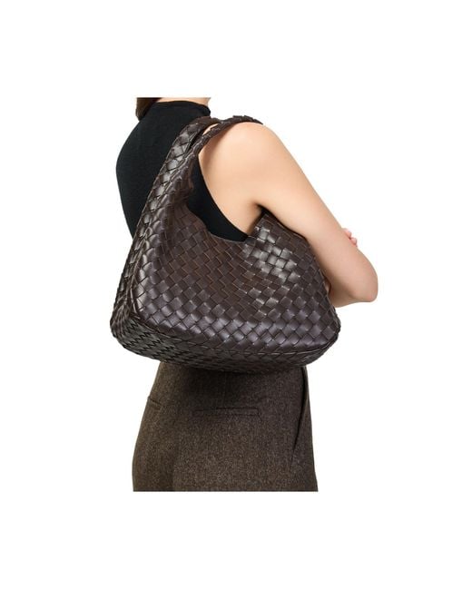 Bottega Veneta Black Campana Bag