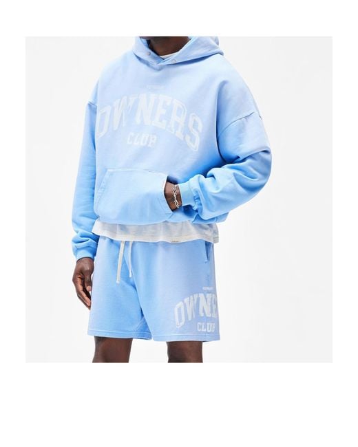 Represent Blue Owners Club Logo Hoodie for men