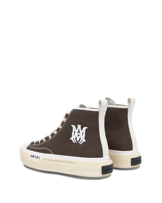 Amiri Natural Lace-Up Sneakers for men