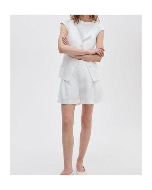 Rag & Bone White Shorts Ral526P9Msw 0