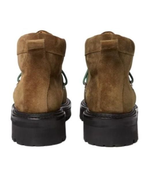 G.H.BASS Brown Suede Hiking Boots for men