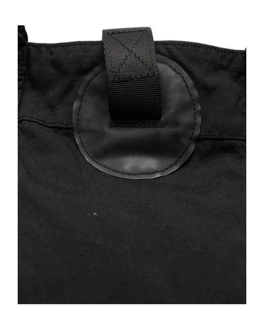 C P Company Black Top-Handles Shoulder Bag for men