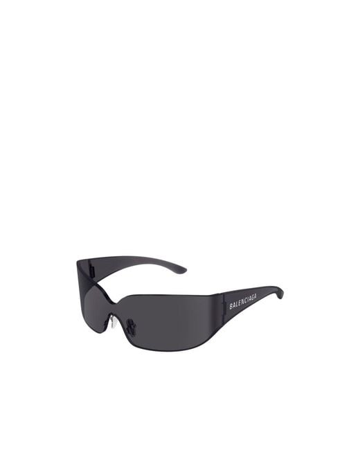 Balenciaga Multicolor Eyewear Shield Frame Sunglasses for men