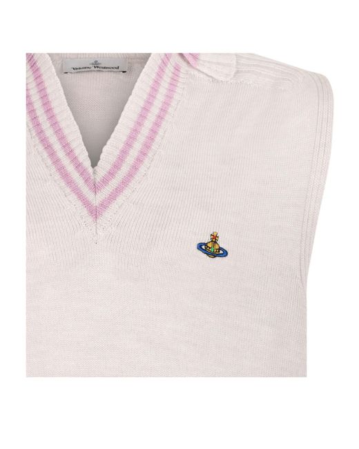 Vivienne Westwood Pink Fisherman Vest for men