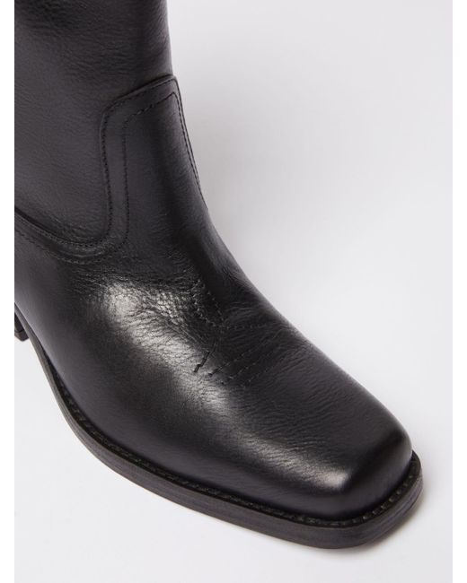 Weekend by Maxmara Black Slip-On Boots