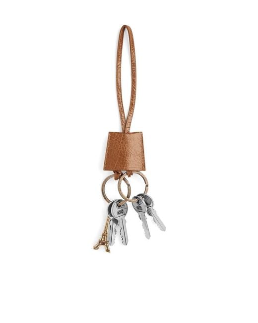 Balenciaga White Le City Charm Eiffel