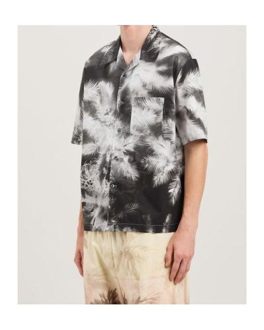 Palm Angels Gray Shirts for men