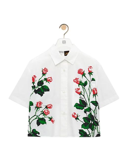 Loewe White Short Sleeve Shirt