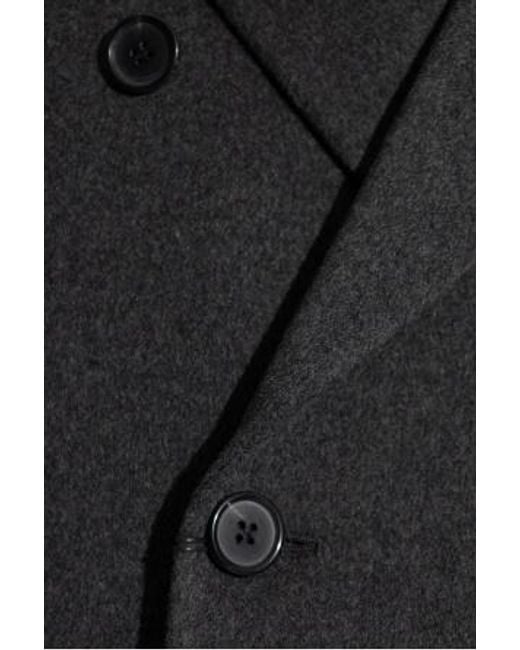 Paul Smith Blue Double-Breasted Straight Hem Overcoat for men