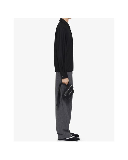Givenchy Black 4G Detailed Long-Sleeved Shirt for men