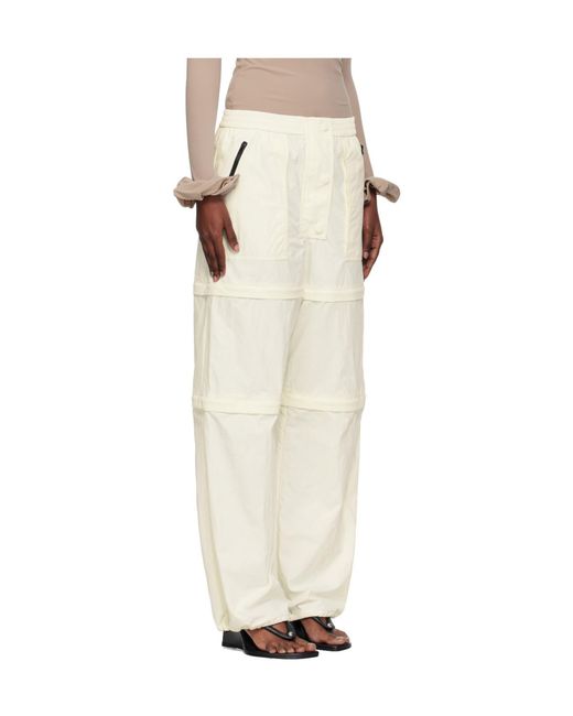 Pushbutton Natural Three Way Detachable Casual Pants