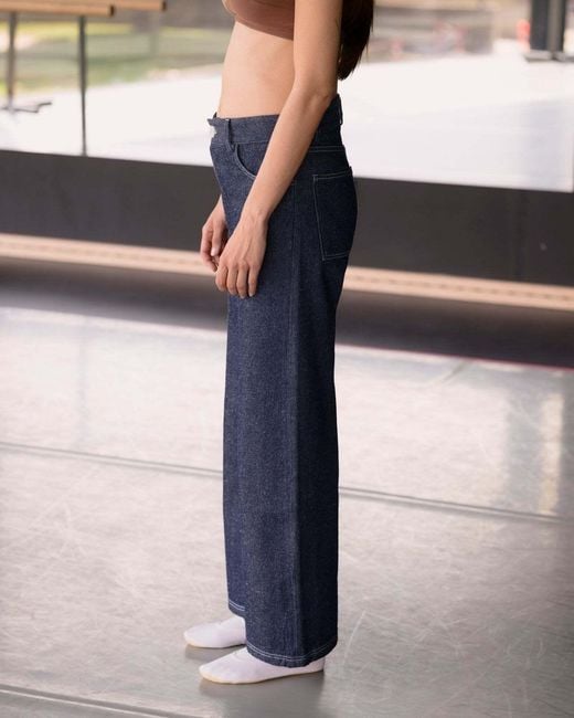 Baserange Blue Belt Loop Jeans