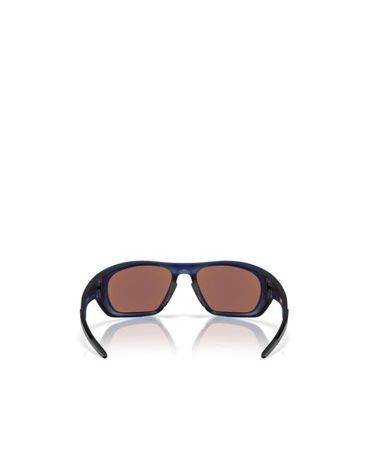 Oakley Blue Lateralis Rectangular Sunglasses for men