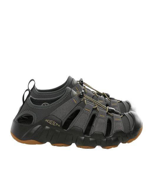 Keen Black Hyperport H2 Sandals for men
