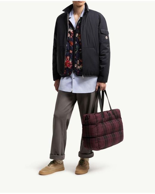 Moncler Blue Breezes Zip-Up Jacket for men