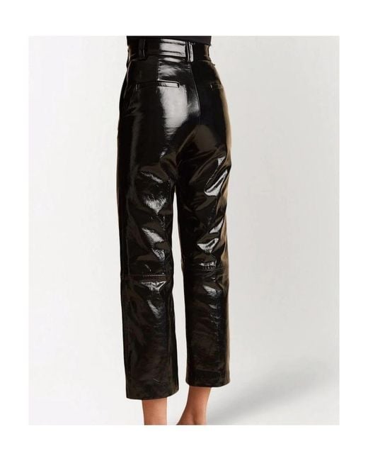 Khaite Black Straight Casual Pants