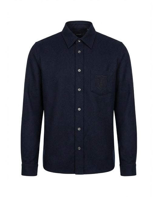 Gucci Blue Button-Down Shirt for men