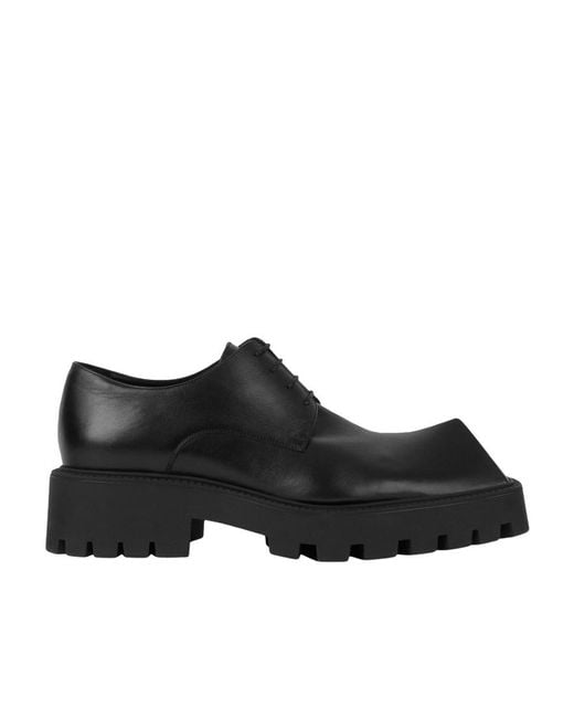 Balenciaga Black Derby Rhino Da Uomo for men
