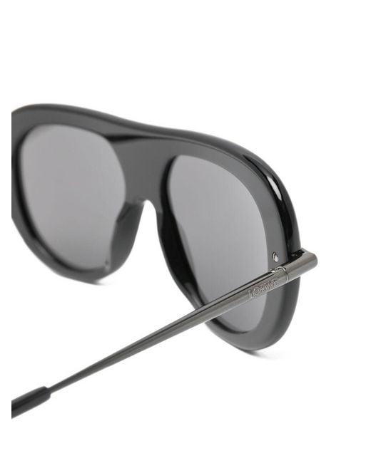 Loewe Gray Pilot Frame Sunglasses for men