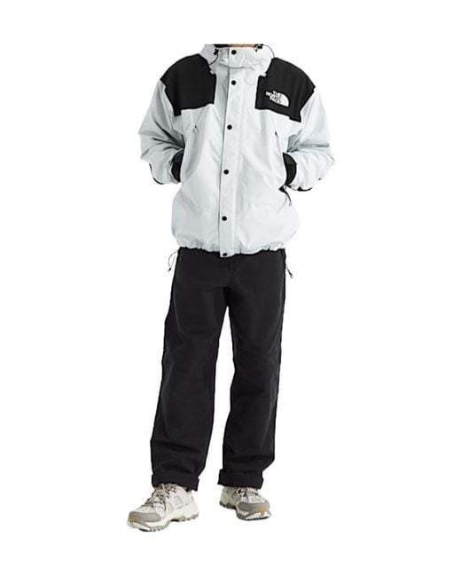 The North Face White Panelled Hooded Jacket for men
