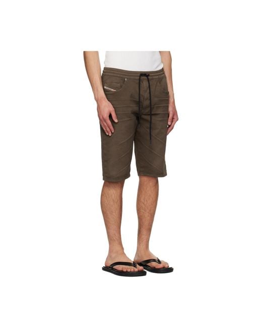 DIESEL Natural 2033 D-Krooley-Short Jogg Denim Shorts for men