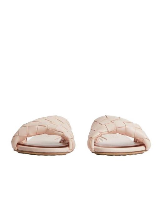 Bottega Veneta Multicolor Blink Intrecciato Sandals