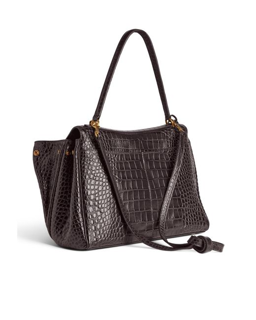Balenciaga Brown Rodeo Medium Tote Bag