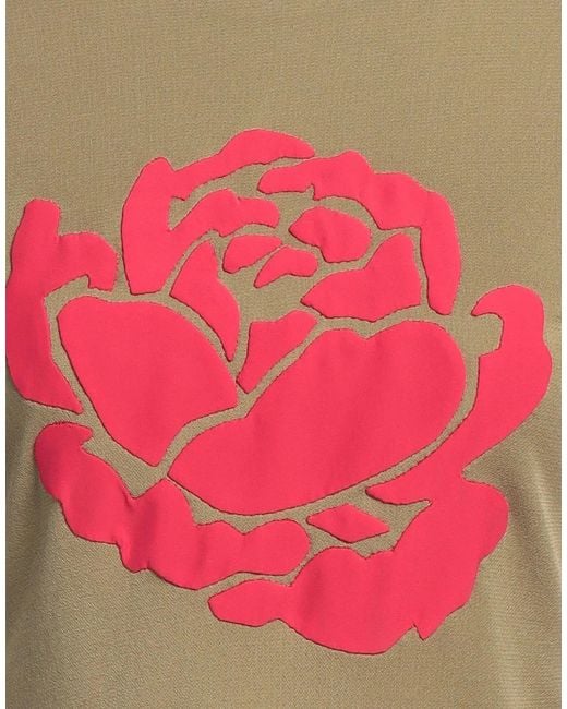 Tory Burch Pink Casual Cropped Tshirt
