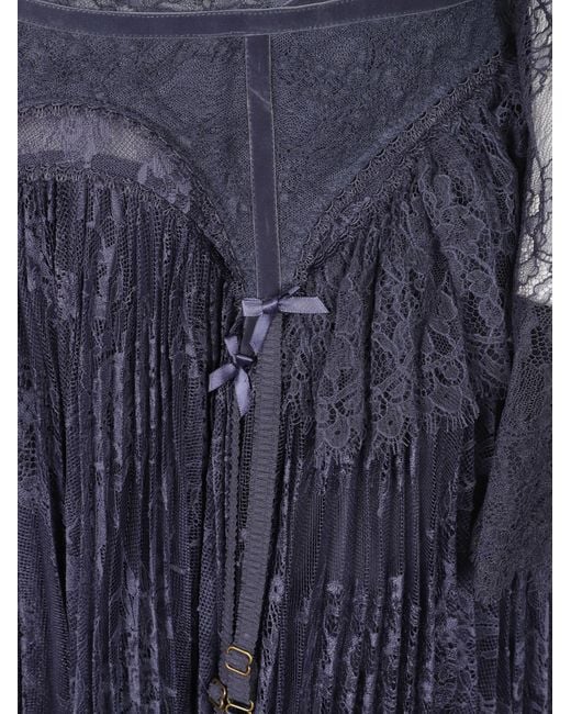 Zimmermann Blue Valiant Lingerie Gown