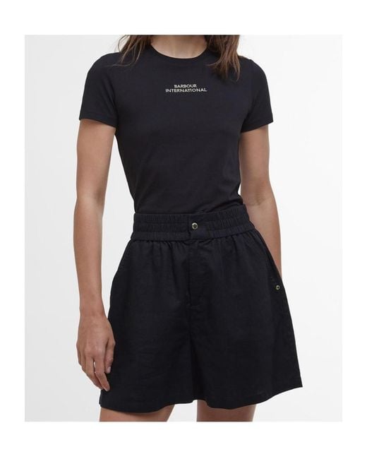 Barbour Black Estella T-Shirt