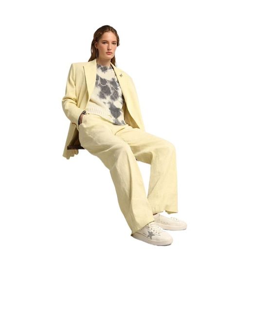 Golden Goose Deluxe Brand Natural Pure-Star Sneakers