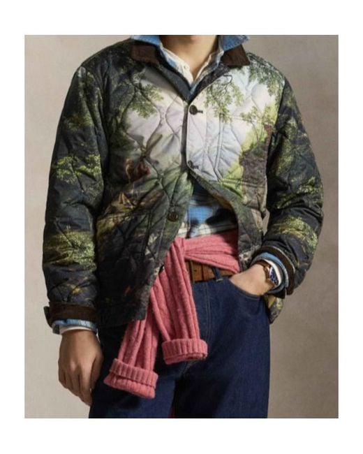 Polo Ralph Lauren Multicolor Printed Jacket for men