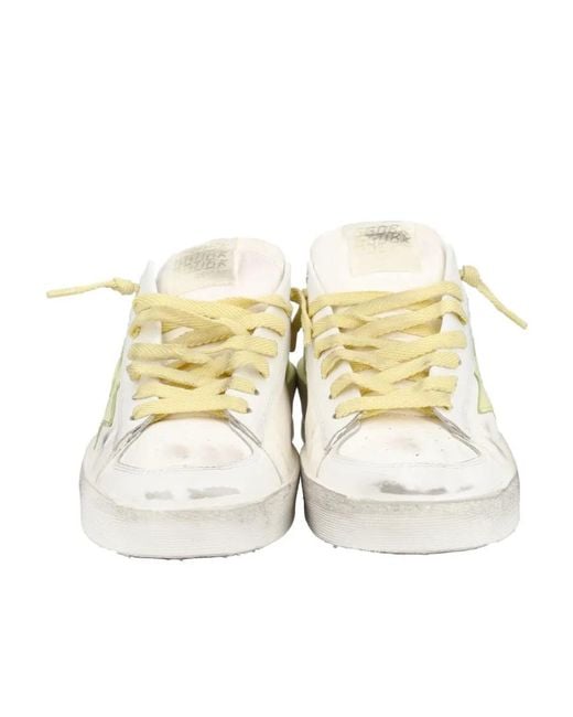 Golden Goose Deluxe Brand White Superstar Low-Top Sneakers for men