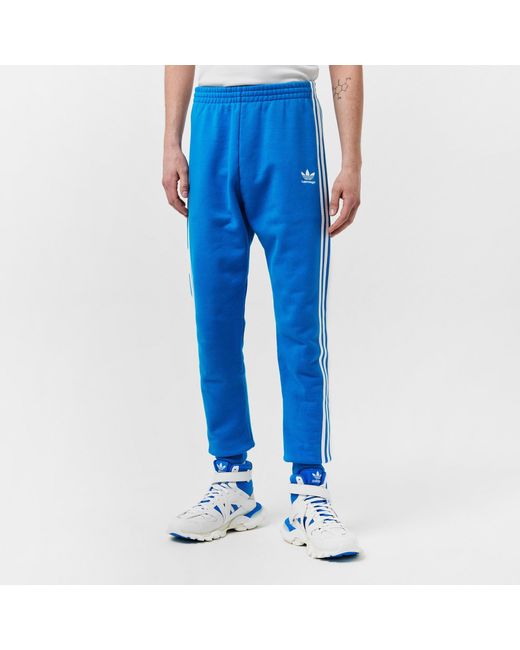 Balenciaga Blue Logo Track Pants for men