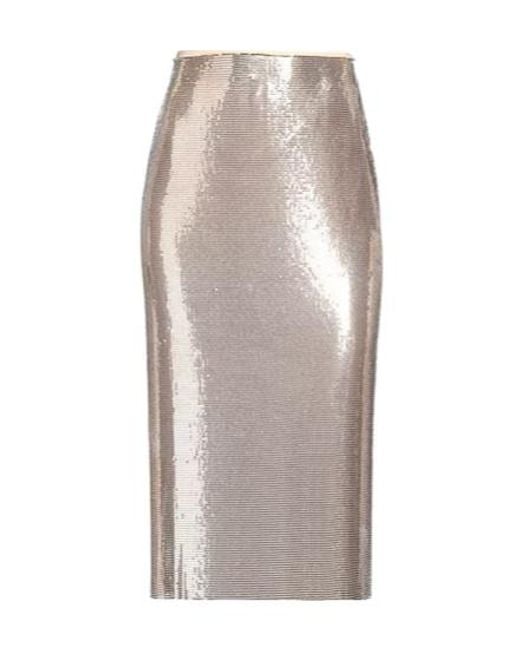 Sportmax Gray Midi Skirts