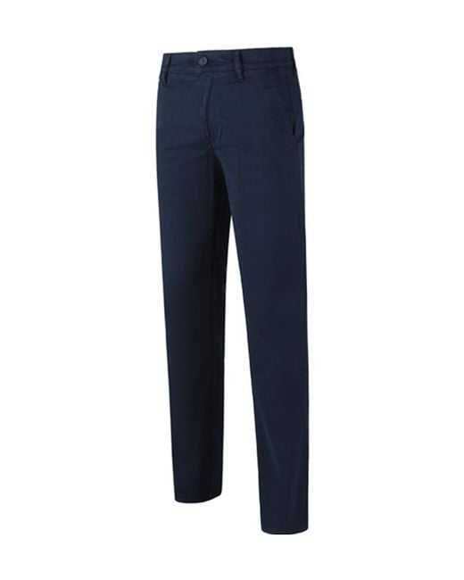 Boss Blue Logo Casual Pants for men