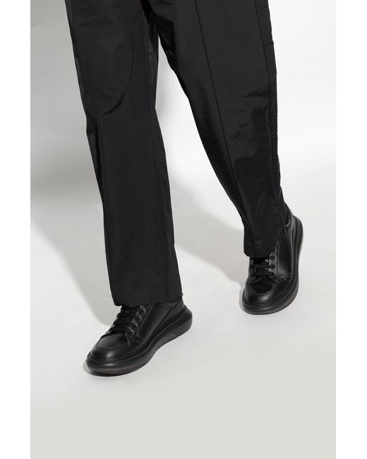 Emporio Armani Black Sneakers With Logo for men