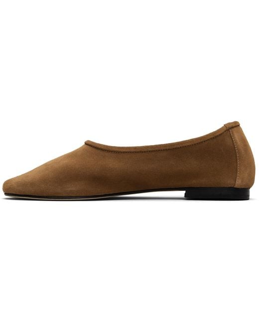 By Far Brown Prudence Summer Ballet Flats