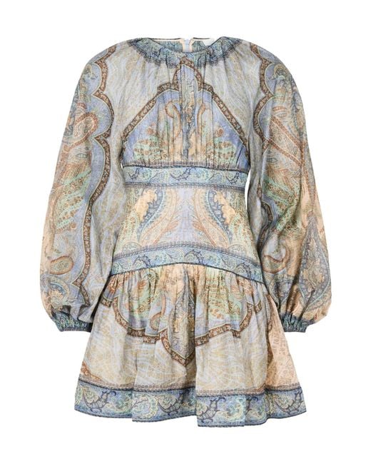 Zimmermann White Wanderlust Mini Dress