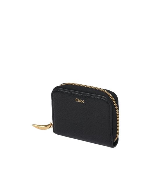 Chloé Black Chloé Banana Zipped Coin Purse